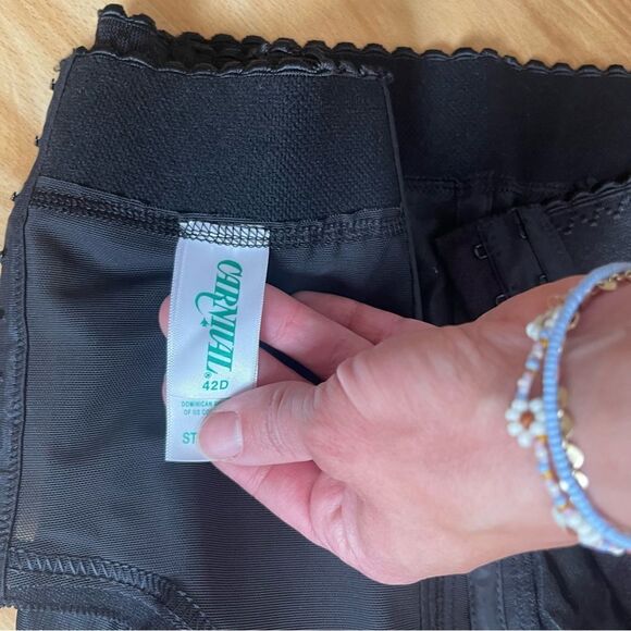 Carnival Camisole Longline Bra Women’s Full Coverage Wireless Bustier Corset - Picture 8 of 10